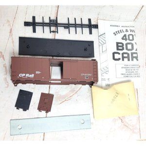 Athearn Trains In Miniature Work Train Box Car CP Rail - Unassembled Collectible
